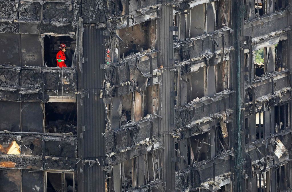 Das Feuer im Hochhaus in London kostete mindestens 58 Menschen das Leben.