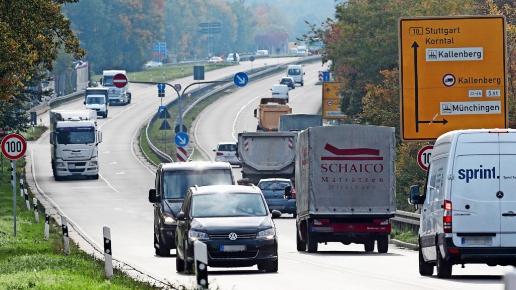 Verkehr in Korntal-Münchingen: B-10-Ausbau: Vorplanungen beginnen