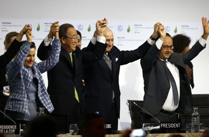 Die Welt verpflichtet sich zum Klimaschutz