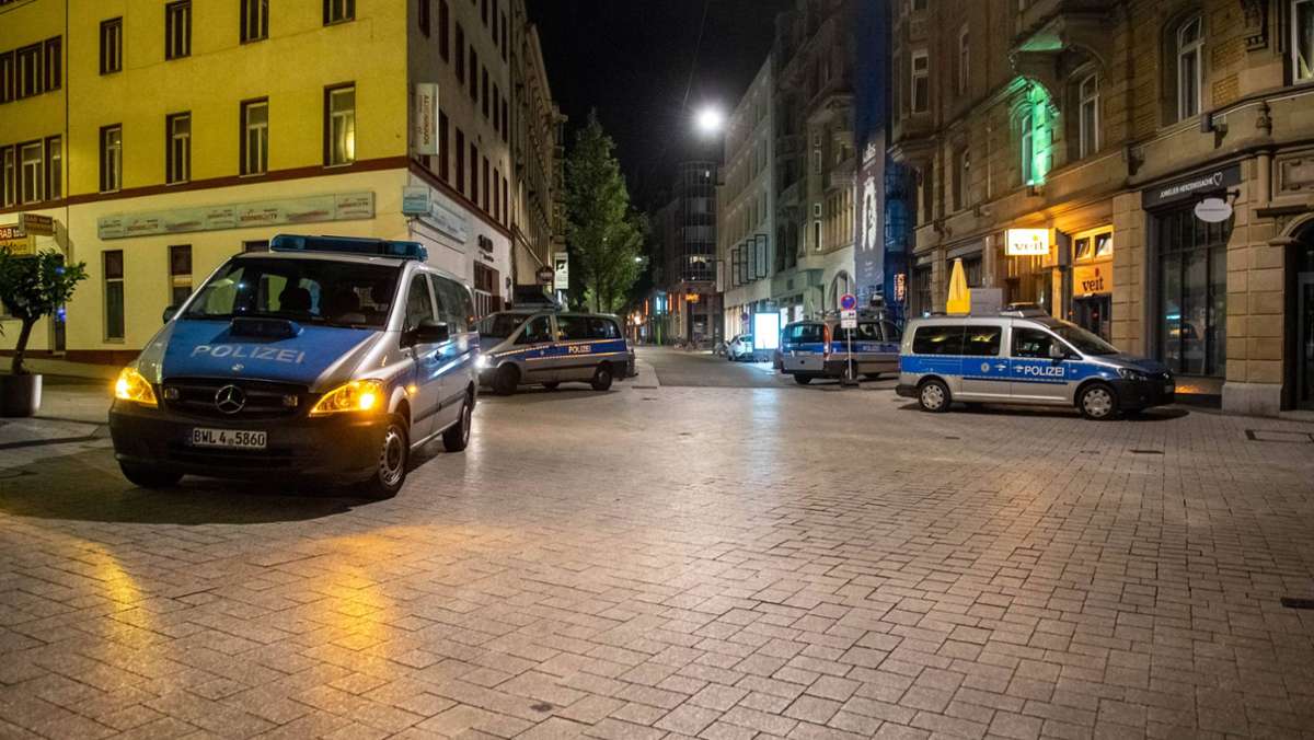 Stuttgart-Mitte: Großeinsatz wegen angeblicher Schüsse in der Marienstraße