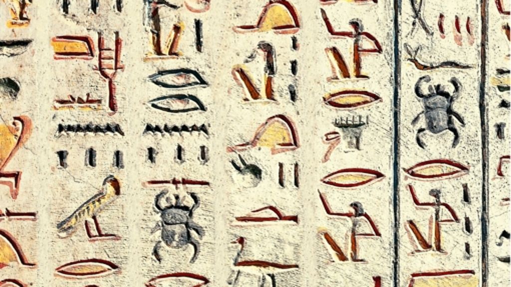 Ägyptische Hieroglyphen: Lesen für die Seligkeit
