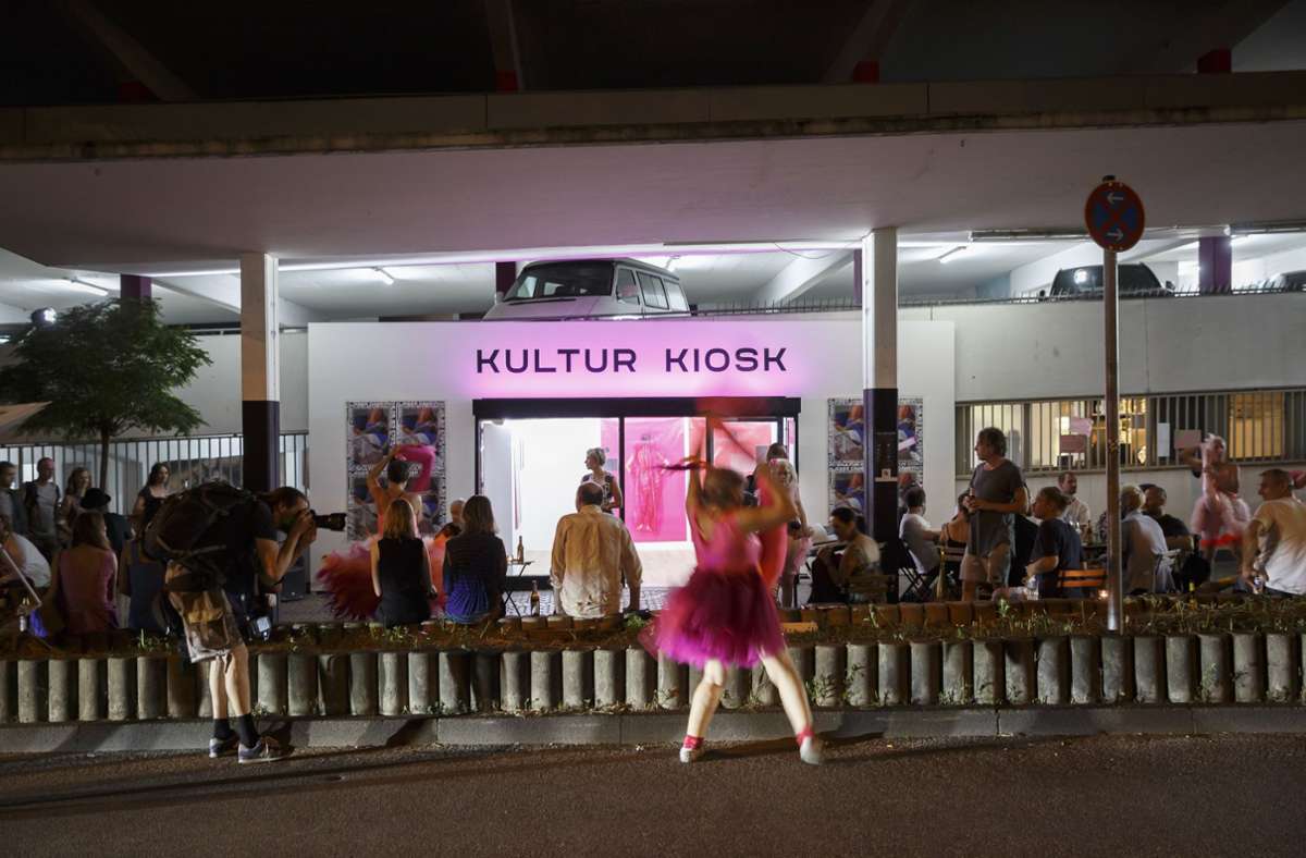 Im Kultur Kiosk gibt es seit Juli auch abends Veranstaltungen. Foto: /Lg/