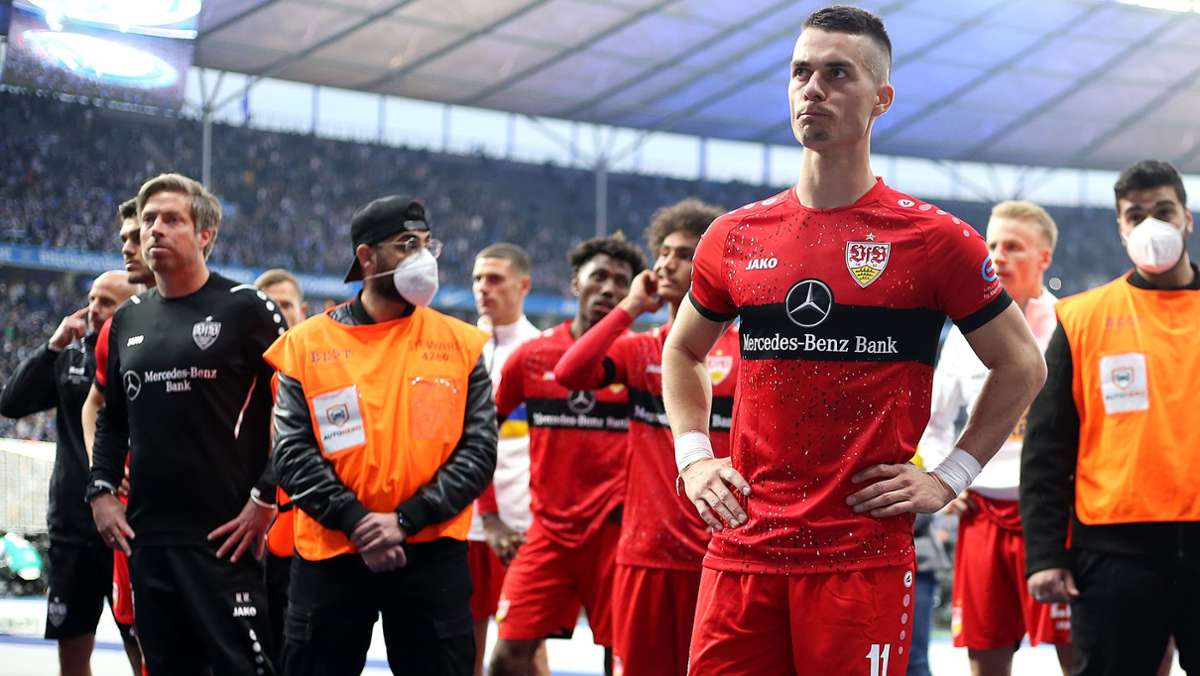 VfB Stuttgart gegen Hertha BSC: Warum das VfB-Team dem Druck nicht standhält