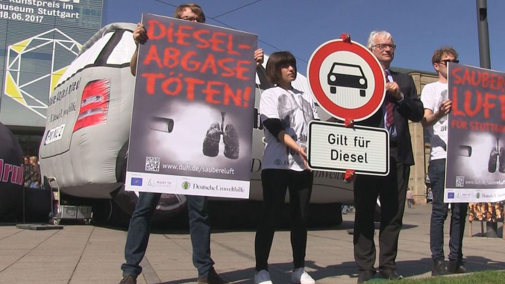 Demo gegen Feinstaub: Drohendes Verkehrschaos am Nachmittag in Stuttgart