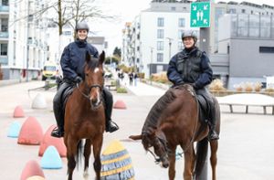Verstärkter Polizeieinsatz rund um den Böblinger Bahnhof