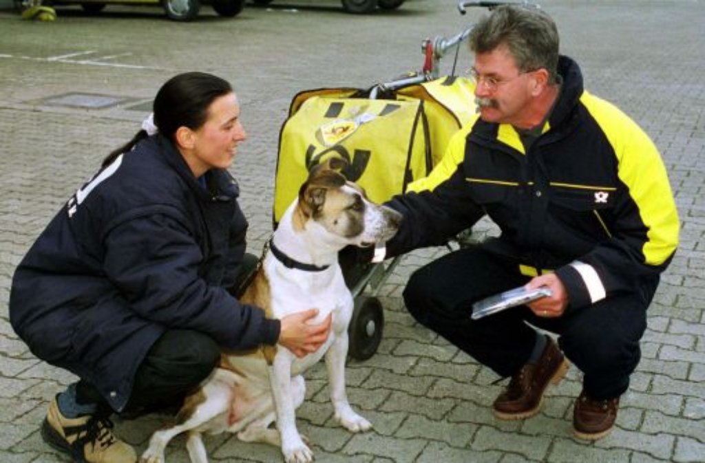 Hunde und Postboten sind oft wie Feuer und Wasser - was liegt da näher, als aus dem beliebten Klischee einen Aprilscherz zu stricken: Die Deutsche Post ließ 1998 verlauten, 100.000 Briefträger würden mit "Dienstwürstchen" ausgerüstet, um bissige Hunde abzuwehren.