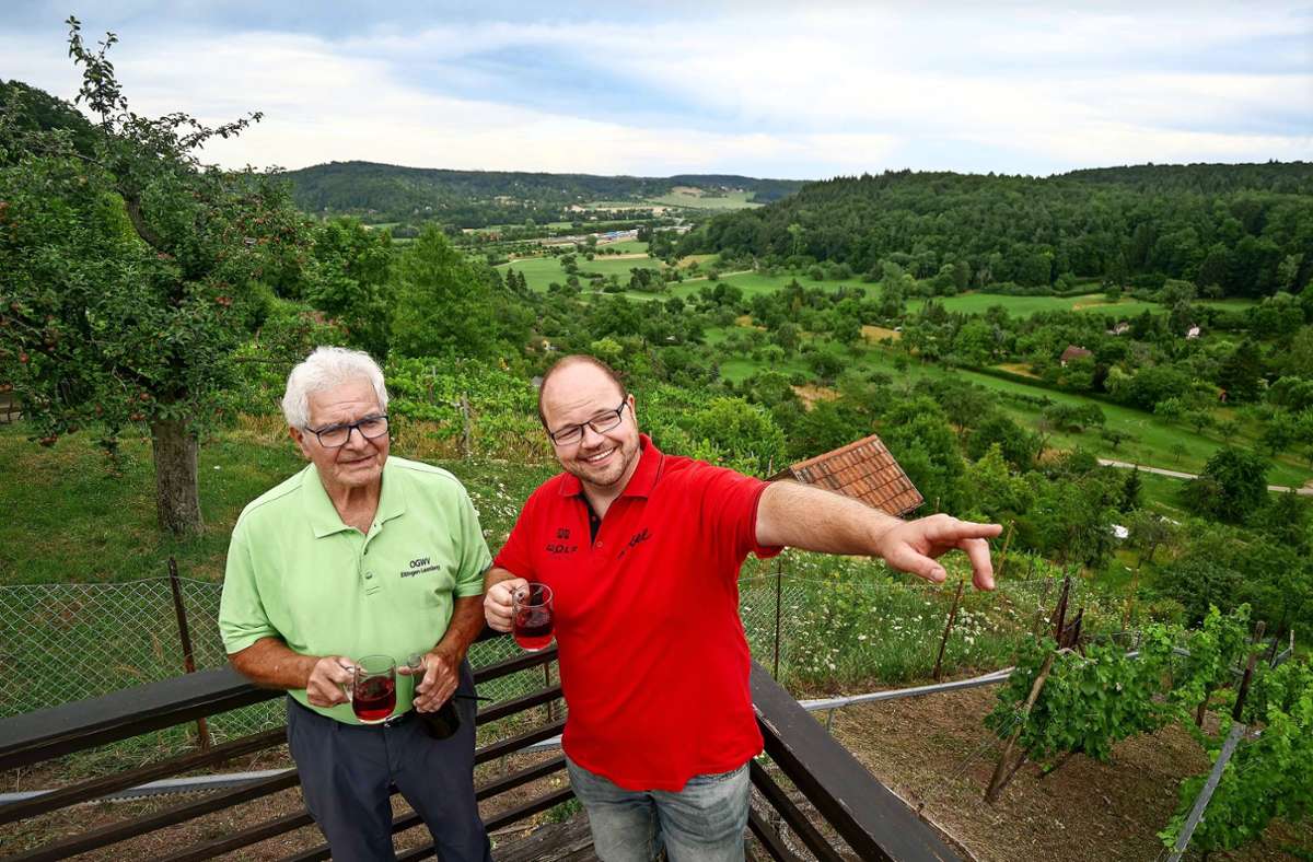 Fulminante Aussichten: Beim Eltinger Wengerterfest kommen Weinfans am Wochenende auf ihre Kosten.