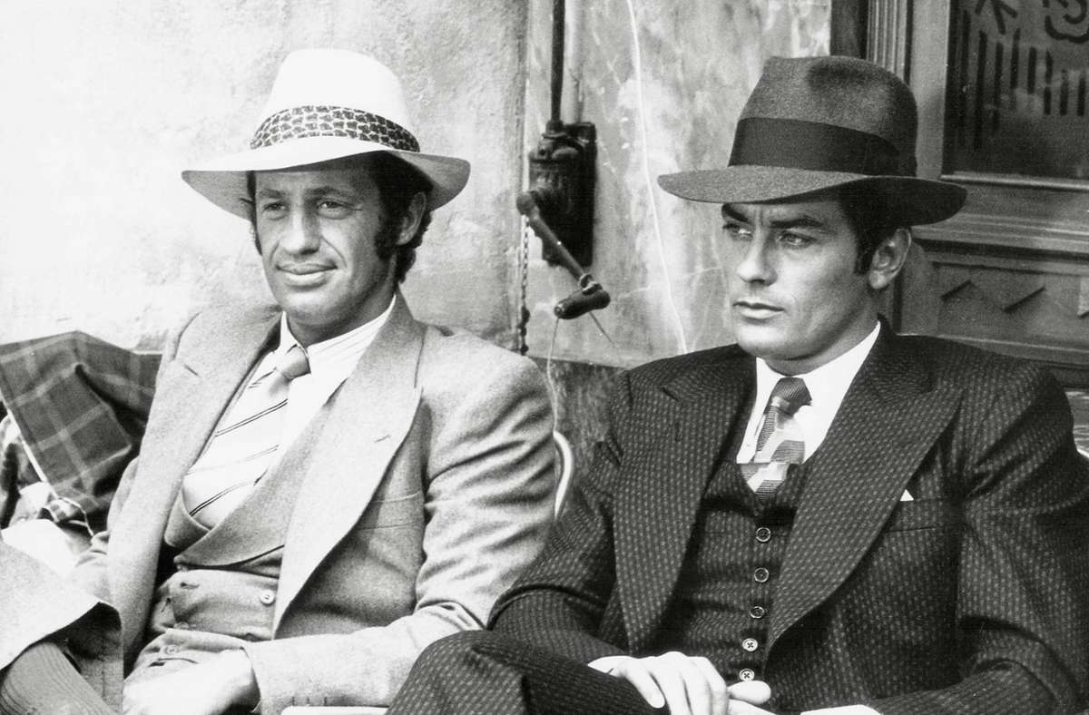 Jean-Paul Belmondo und Alain Delon in „Borsalino“ (1970)