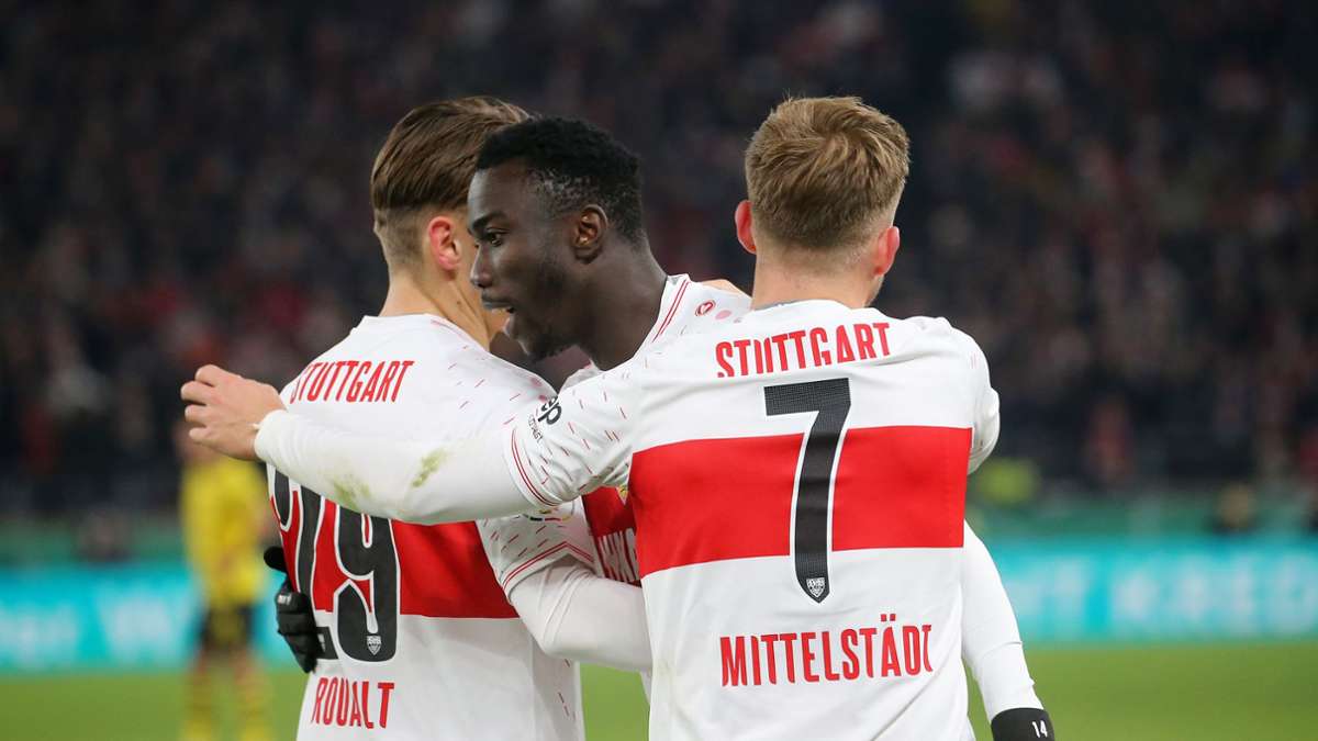 DFB-Pokal: VfB bestraft Dortmunder Angsthasenfußball