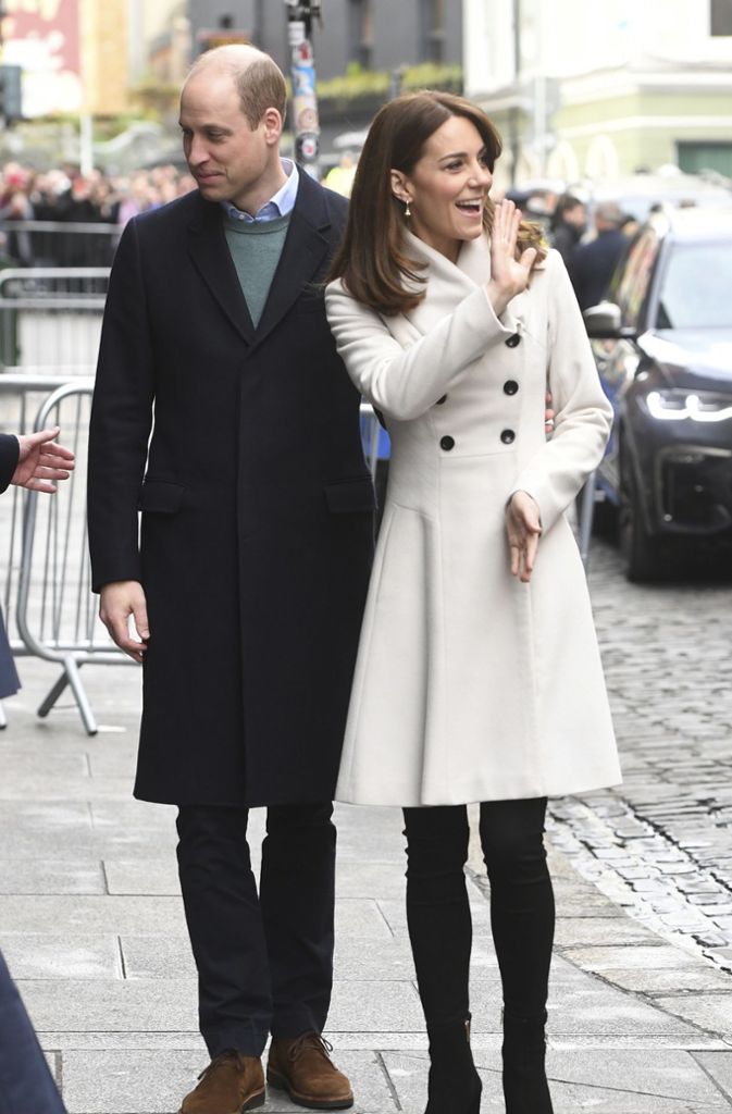 Prinz William und Herzogin Kate sind zum ersten Mal in Irland.