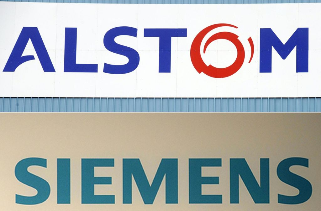 Siemens und Alstom wollen ihre Zugsparten zusammenlegen Foto: AFP