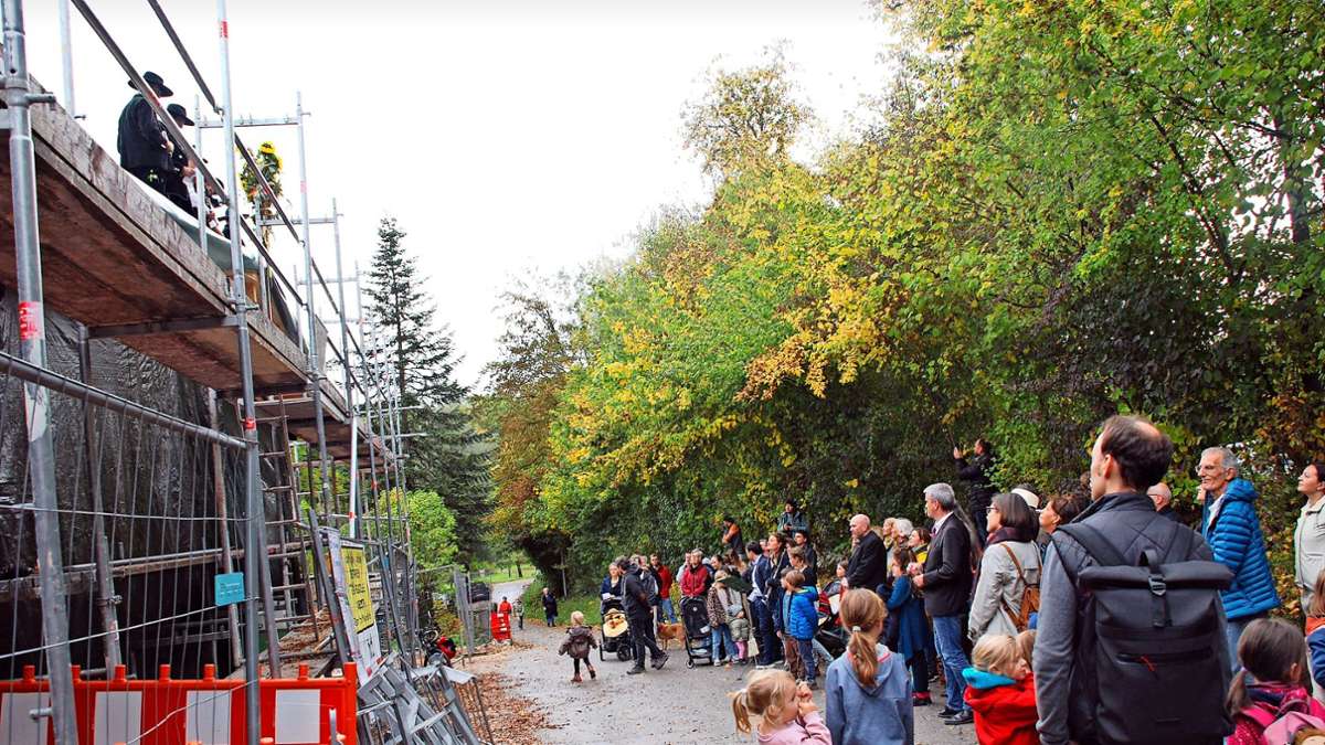 Neubau in Scharnhausen: Waldorfkindergarten nimmt Gestalt an