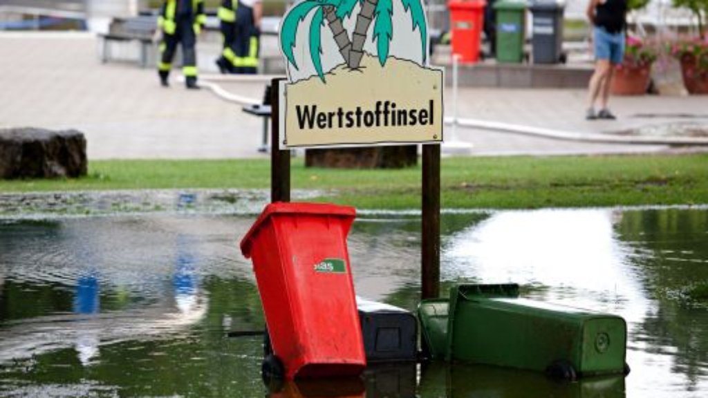 Unwetter in Stuttgart und Region: Weitere Schäden durch den Starkregen in der Region