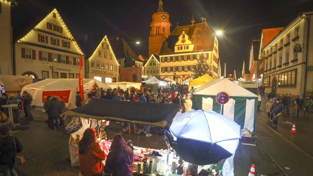 Weihnachtsmarkt in Weil der Stadt: Stadt überdenkt das Konzept