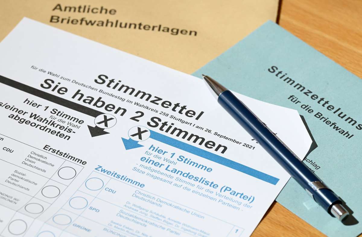 An diesem Sonntag wird in Deutschland gewählt. Foto: dpa/Bernd Weißbrod