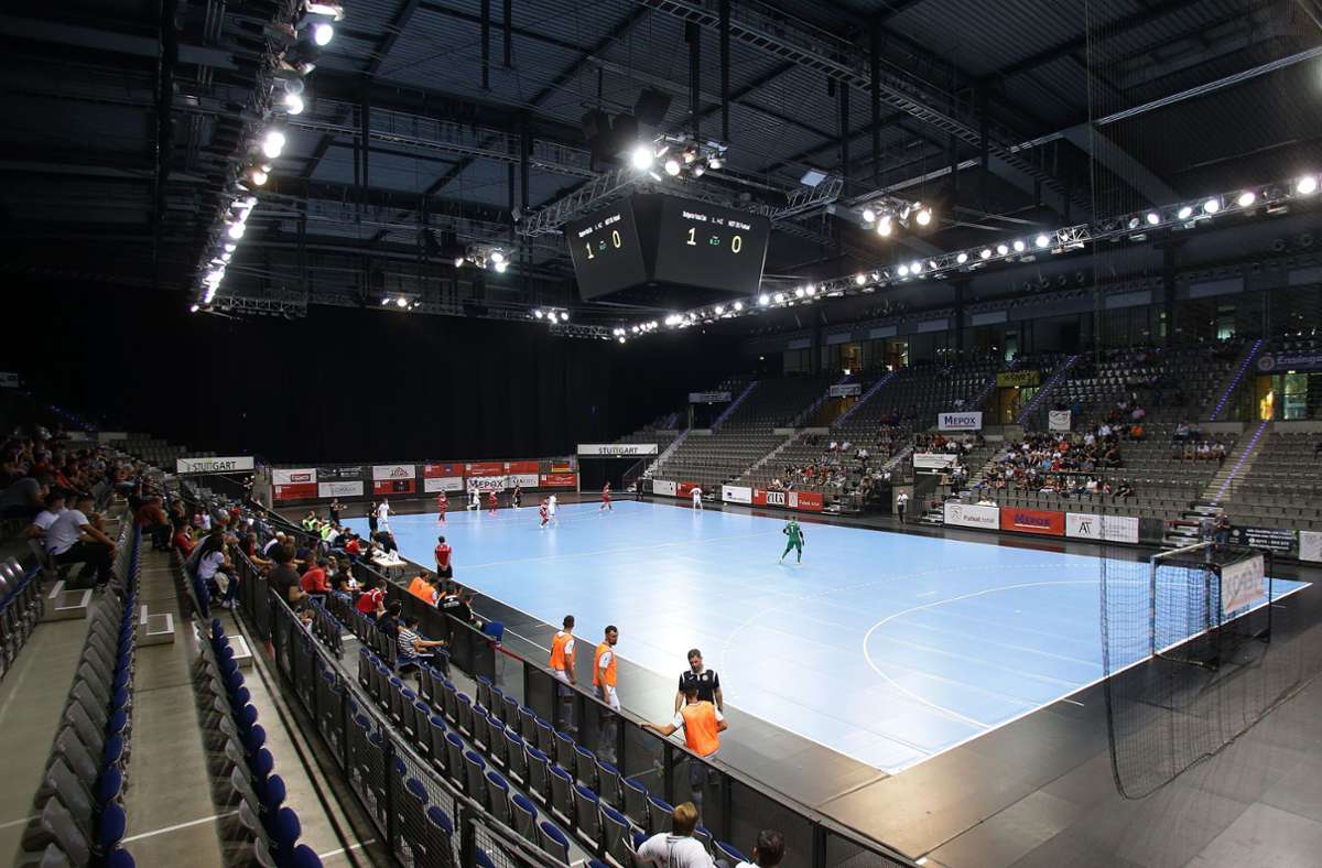 500 Zuschauer kamen zur Futsal-Bundesliga-Premiere.