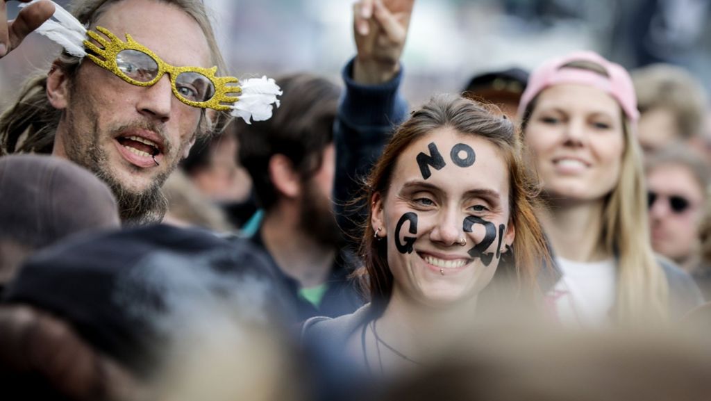 G20-Gipfel in Hamburg: Tausende tanzen friedlich auf Demo