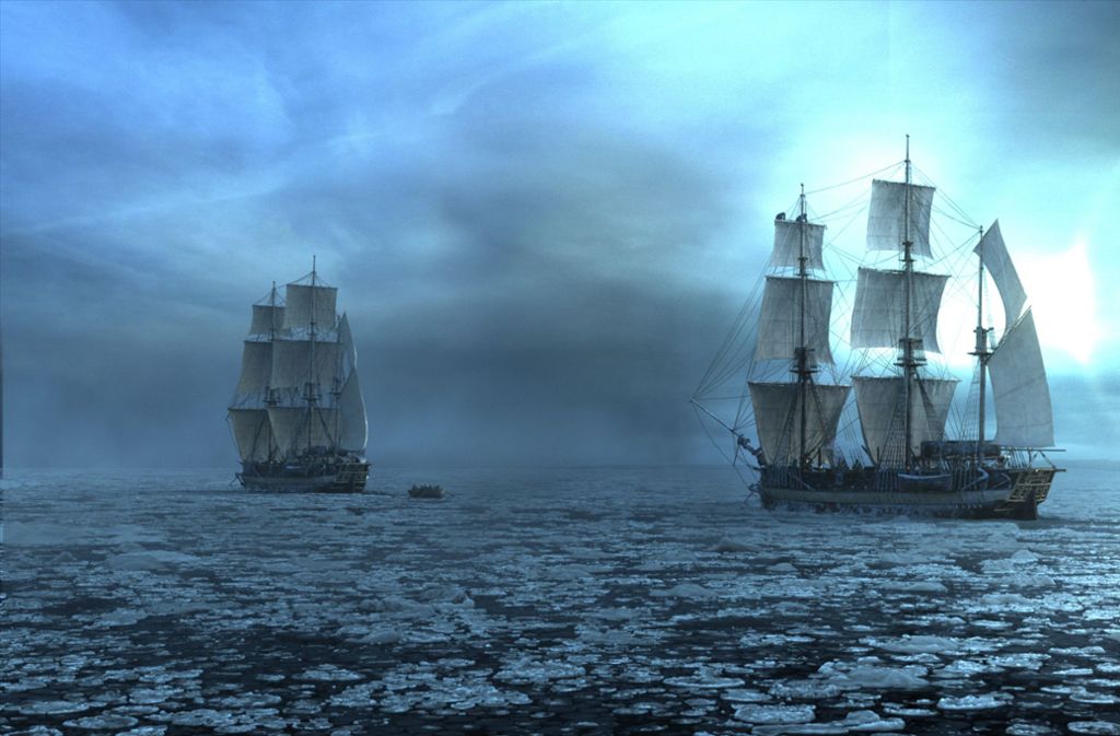 Am 19. Mai sind „HMS Erebus“ und „HMS Terror“ in England aufgebrochen, um einen Nordwestpassage durchs Eismeer zu finden. Die britische Admiralität ist überzeugt, mit diesen modernen Schiffen der Natur trotzen zu können.