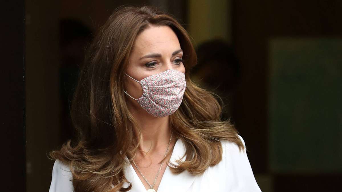 Herzogin Kate: Über ihren Mundschutz schreibt sogar die „Vogue“