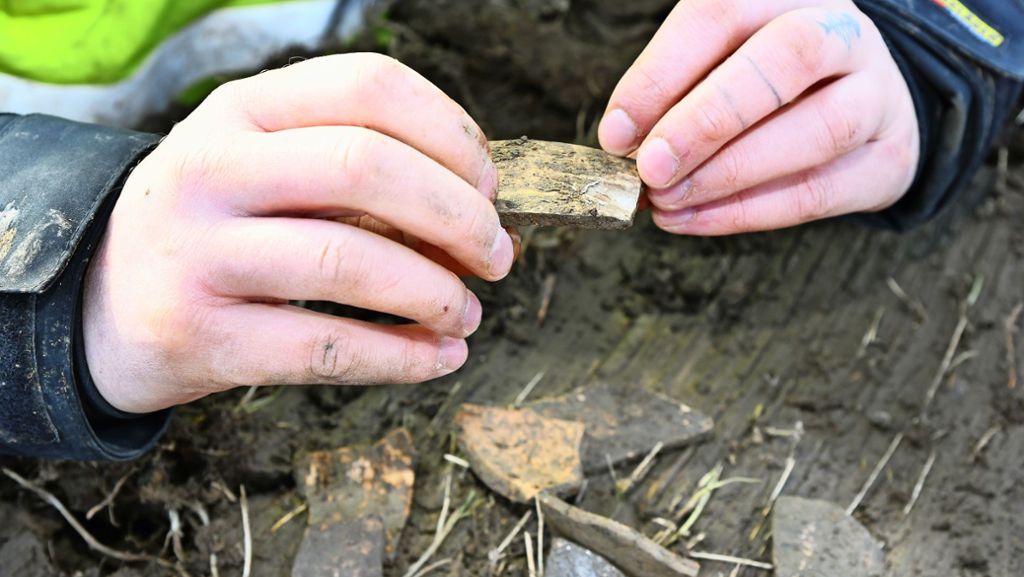 Historische Funde in Leinfelden-Echterdingen: Alte Scherben geben  Rätsel auf