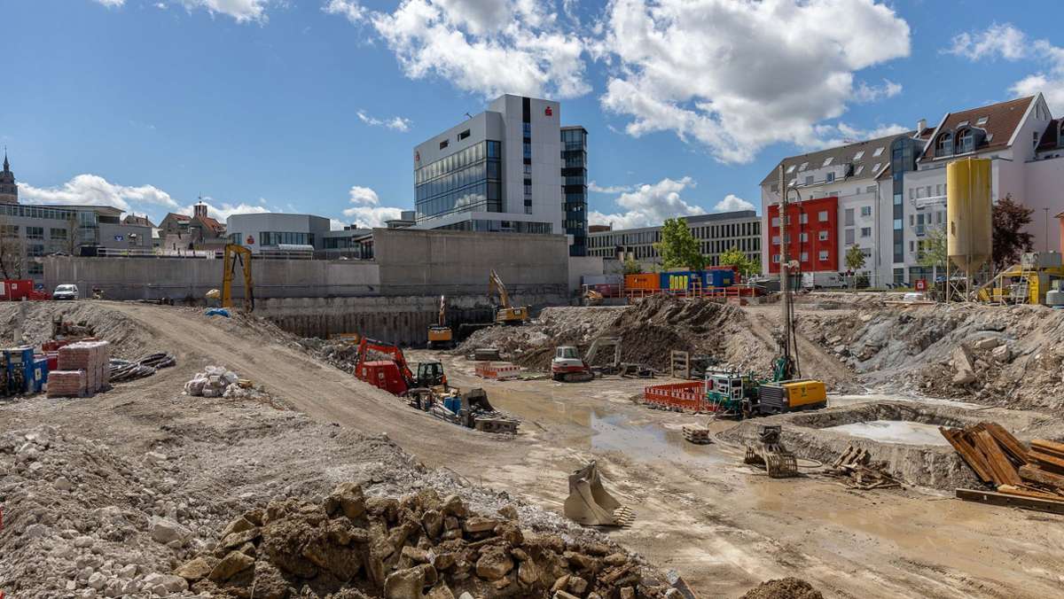 Baustellen in Böblingen: City-Center: Brumme-Allee für zwei Jahre einspurig