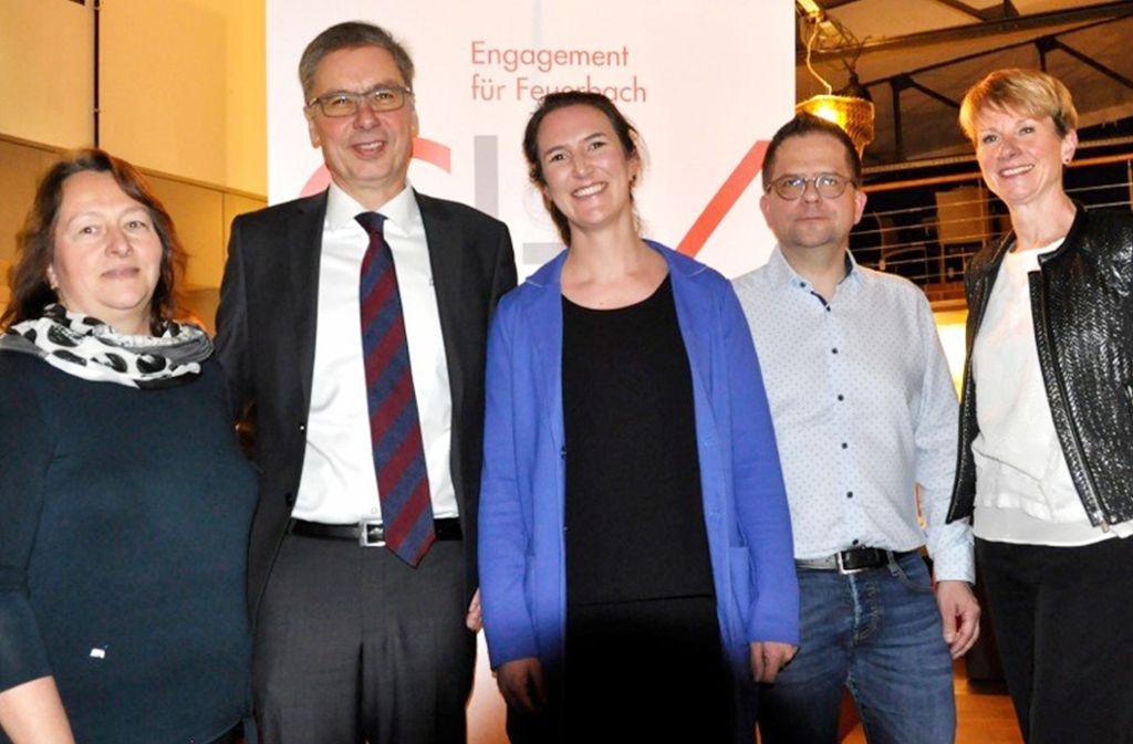 Neuer Vorstand: Andrea Ettengruber, Jürgen Reichert, Julia Schäfer, Harald Hofherr und Christl Strauß (v.l.)