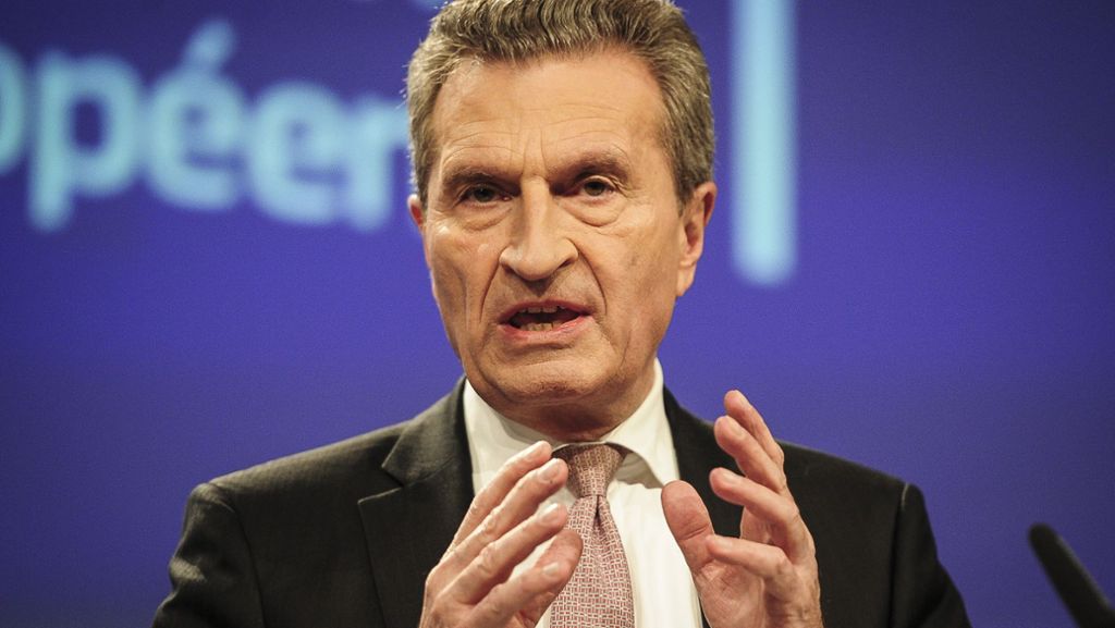 Günther Oettinger in Stuttgart: „Südlich von Rom sind die Beamten entweder nicht da oder nicht arbeitswillig“