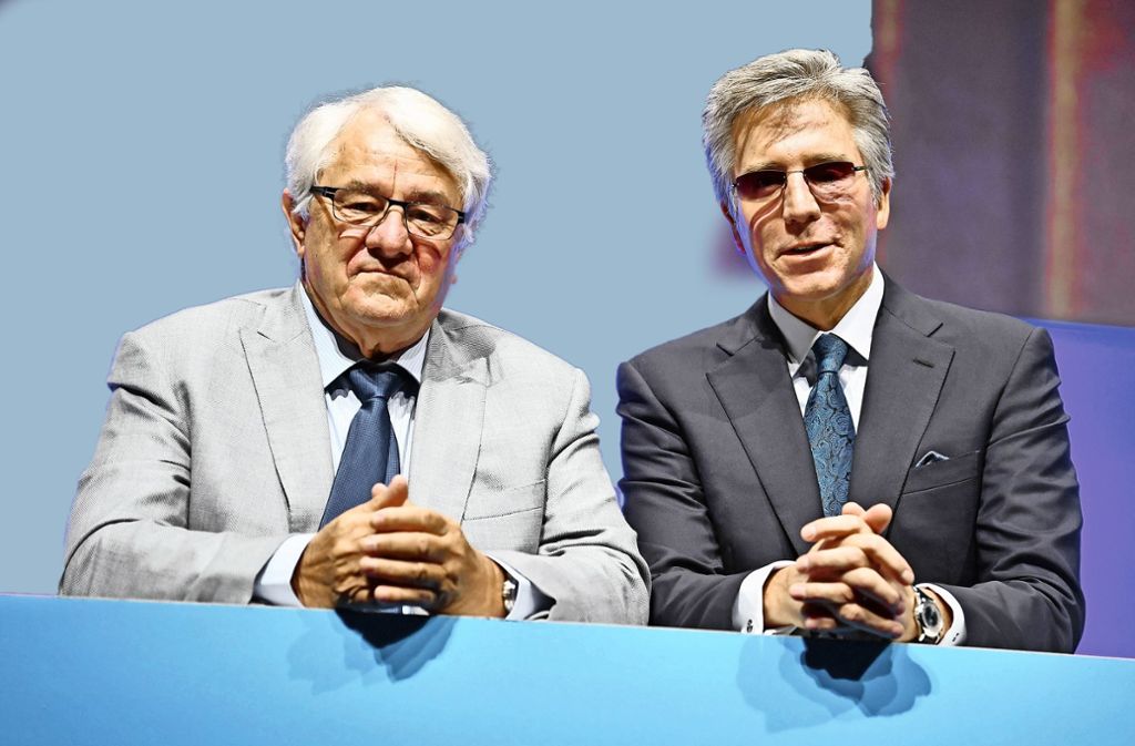 Auch mehrere der SAP-Mitgründer gehören heute zu den reichsten Deutschen: Zum Beispiel Hasso Plattner (links)...