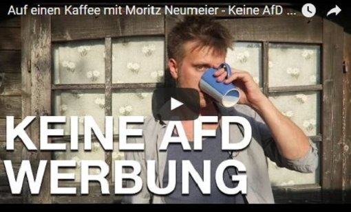 Der Stand-Up-Comedian Moritz Neumeier hat keine Lust auf AfD-Werbung vor seinen Youtube-Videos. Foto: Screenshot Youtube/Moritz Neumeier