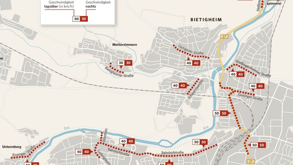 Verkehr in Bietigheim-Bissingen: Bietigheim soll langsamer werden