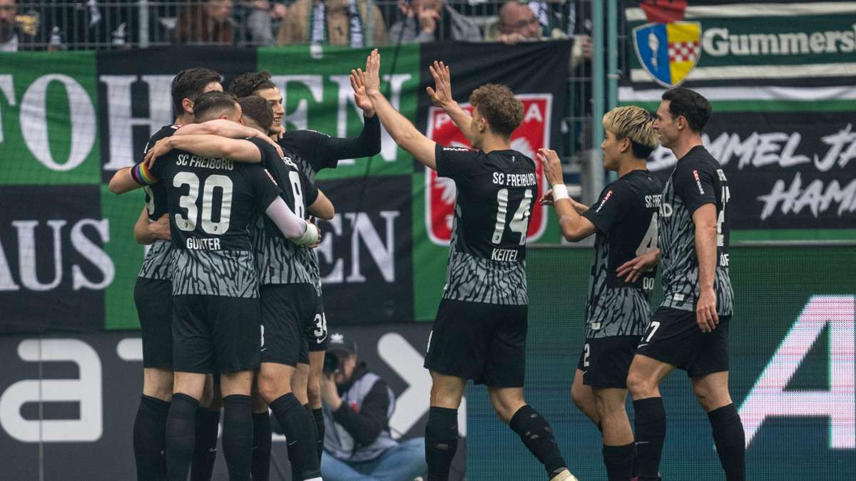 27. Spieltag: Freiburg siegt zum Auftakt der Abschiedstour von Streich