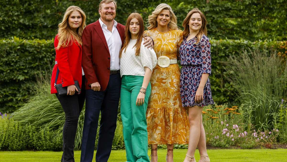 Niederländische Königsfamilie: Alljährlicher Fototermin vor den Sommerferien