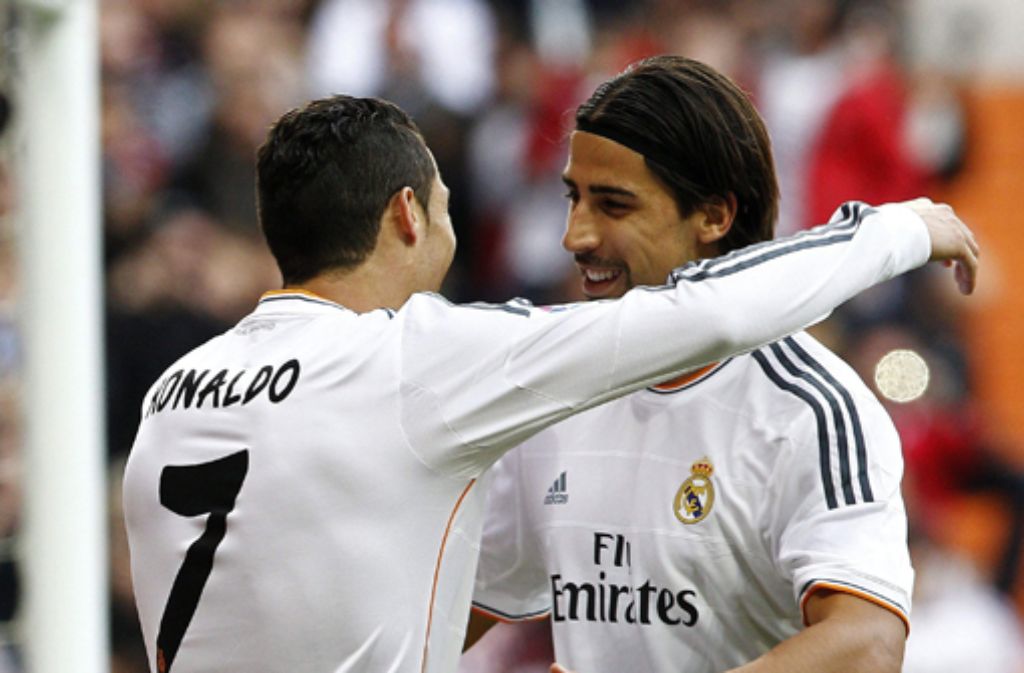 Zwei, die sich verstehen: Die Real-Madrid-Stars Cristiano Ronaldo (links) und Sami Khedira.