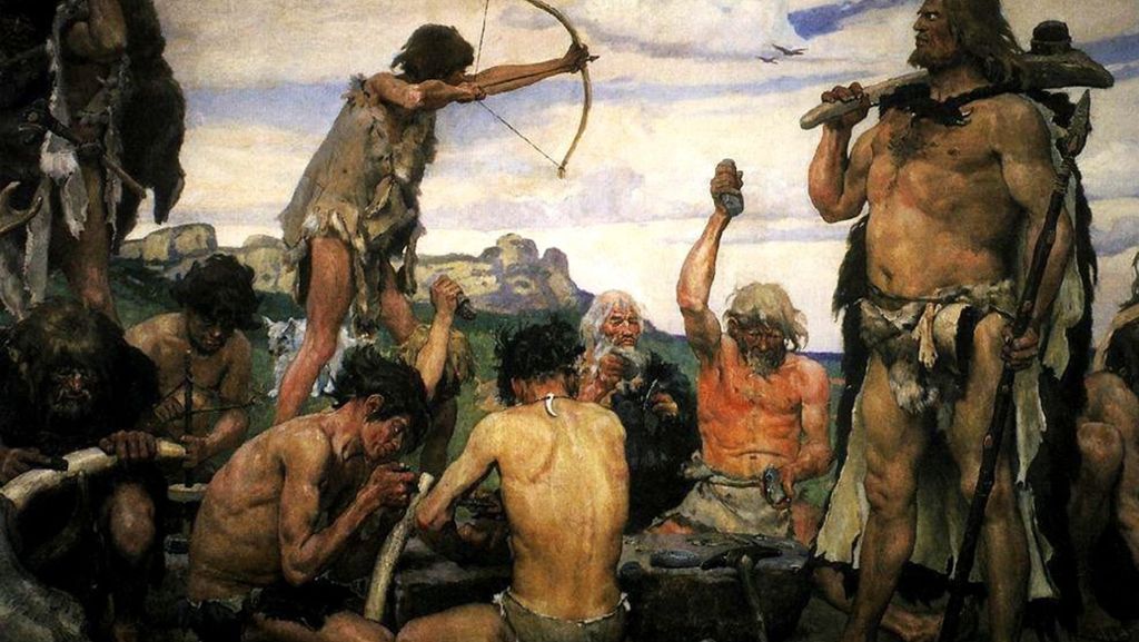 Evolution  des Menschen: Die ersten Menschen auf der Schwäbischen Alb