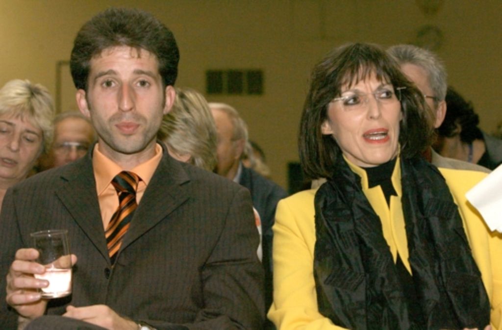 Ein Zweikampf im Oktober 2006: die amtierende Tübinger Oberbürgermeisterin Brigitte Russ-Scherer (SPD) unterlag ihrem Herausforderer, dem damaligen Landtagsabgeordneten Boris Palmer.