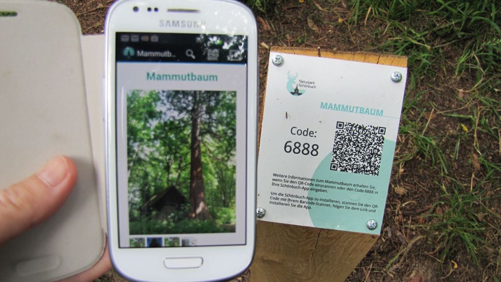 Schönbuch-App: Das  Smartphone wird zum digitalen Wanderführer