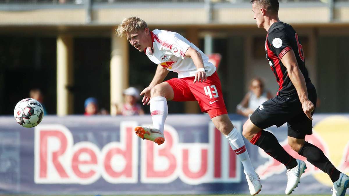 Neuzugang für die Stuttgarter Kickers: Die Blauen  angeln sich  ein Talent von RB Leipzig