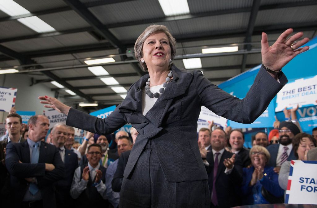 Die britische Premierministerin Theresa May steht in der Kritik. Foto: PA Wire