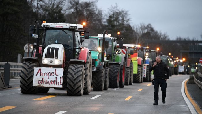 Journalistenverband kritisiert Bauernproteste vor Medienhäusern