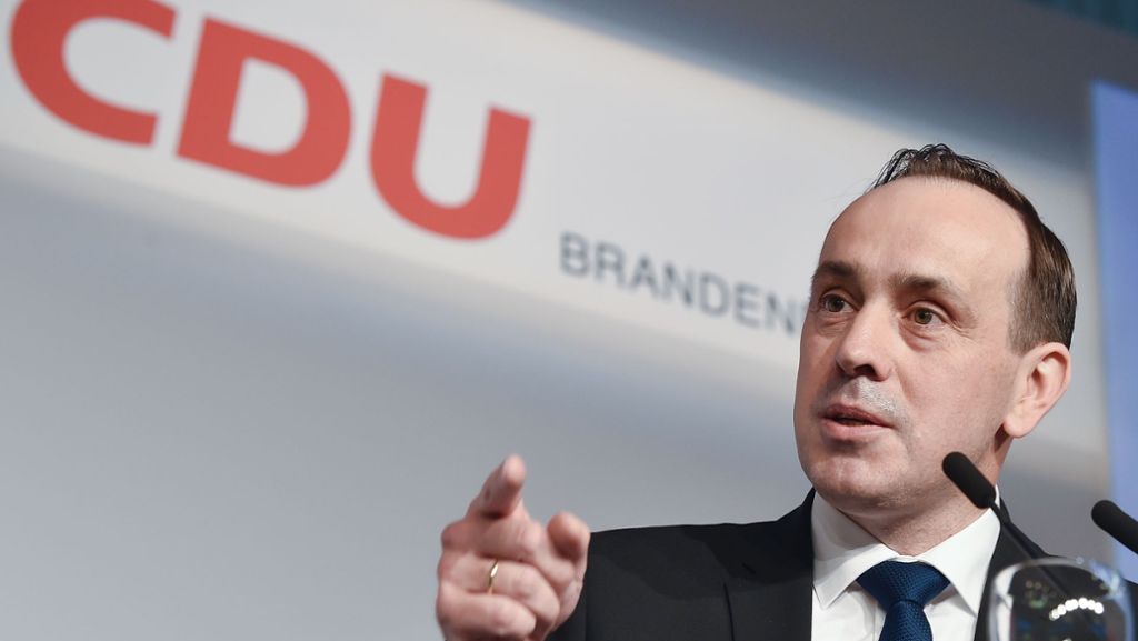 Ingo Senftleben: Brandenburgs CDU-Chef  zieht sich von Ämtern zurück
