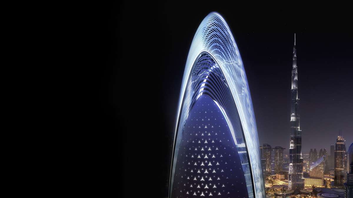 „Mercedes-Benz Places“ in Dubai: Mercedes-Benz gibt Namen für Luxus-Wohnturm her