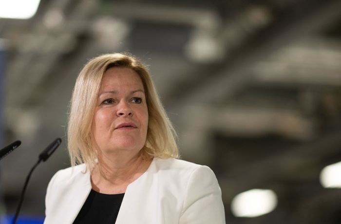 Bundesinnenministerin als Spitzenkandidatin: Wird Nancy Faeser der neue Norbert Röttgen?