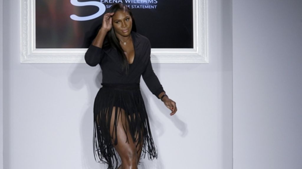 Fashion Week New York: Serena Williams punktet auf dem Laufsteg