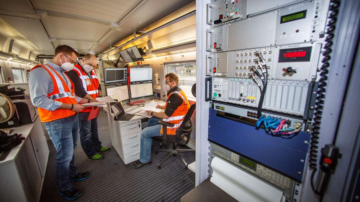 Bahnstrecke von Wendlingen nach Ulm: ICE testet Neubaustrecke mit Tempo 275