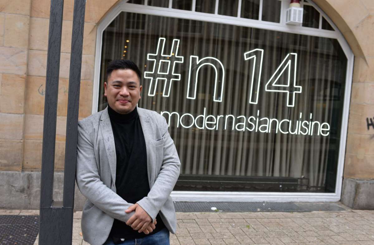 Der 30-Jährige organisiert nicht nur Partys, er berät auch asiatische Restaurants wie das N 14 in der Stuttgarter Altstadt
