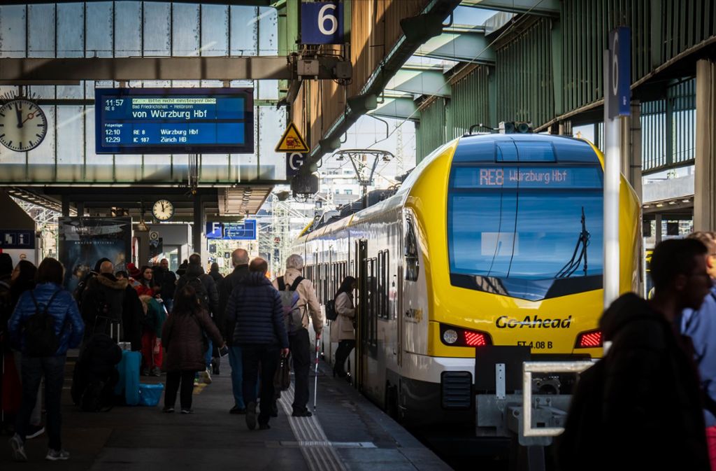 Am Montag meldete der Bahnbetreiber Go-Ahead erneut Zugausfälle. Foto: Lichtgut/Achim Zweygarth