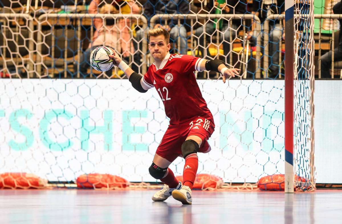Philipp Pless vom TSV Weilimdorf Steile Futsal-Karriere