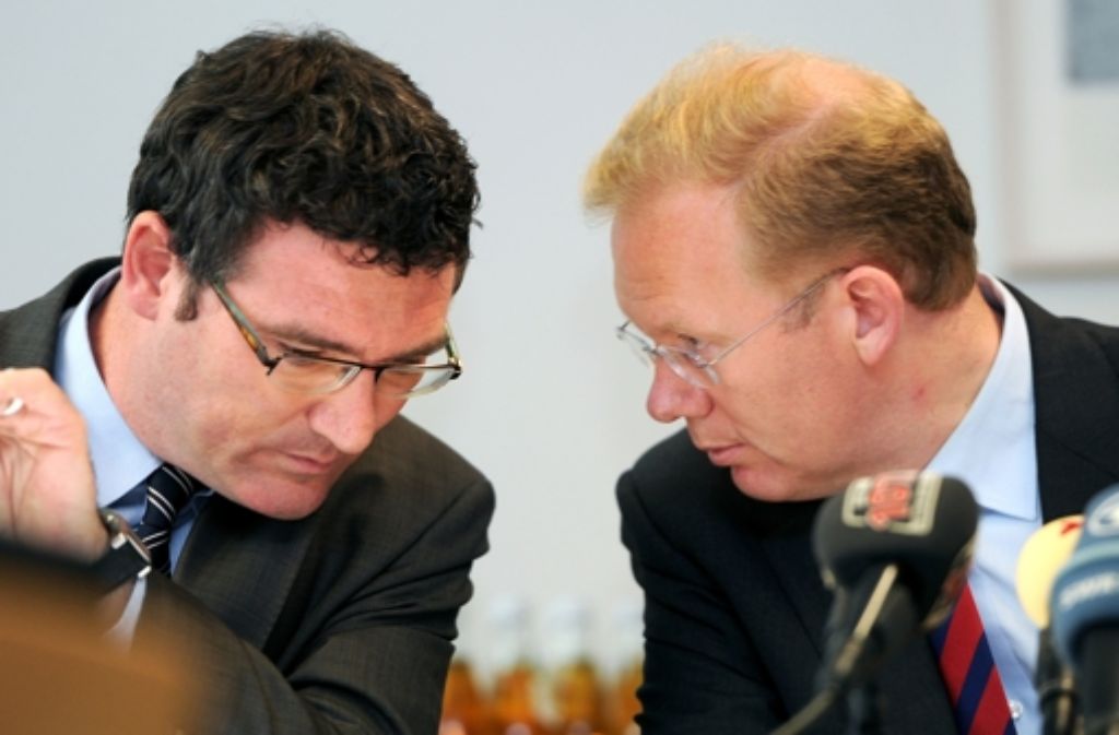 Stefan Kaufmann (links) und Sebastian Turner Foto: dpa