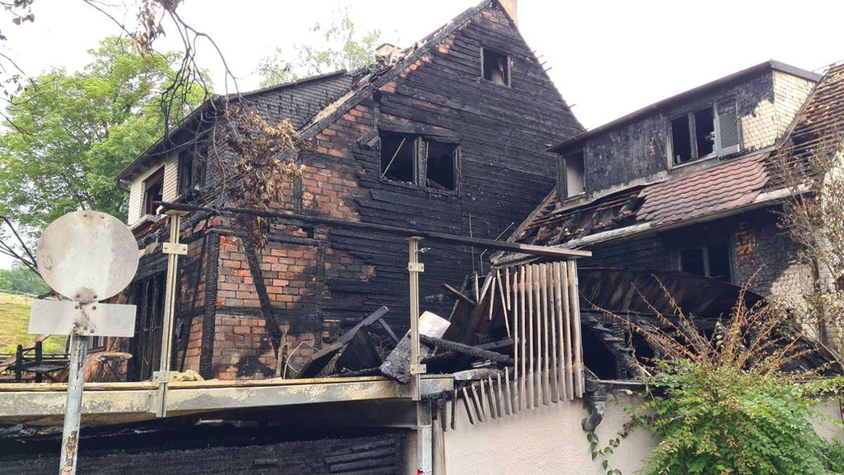 Feuer in der Eselsmühle: Ermittler schließen Brandstiftung aus