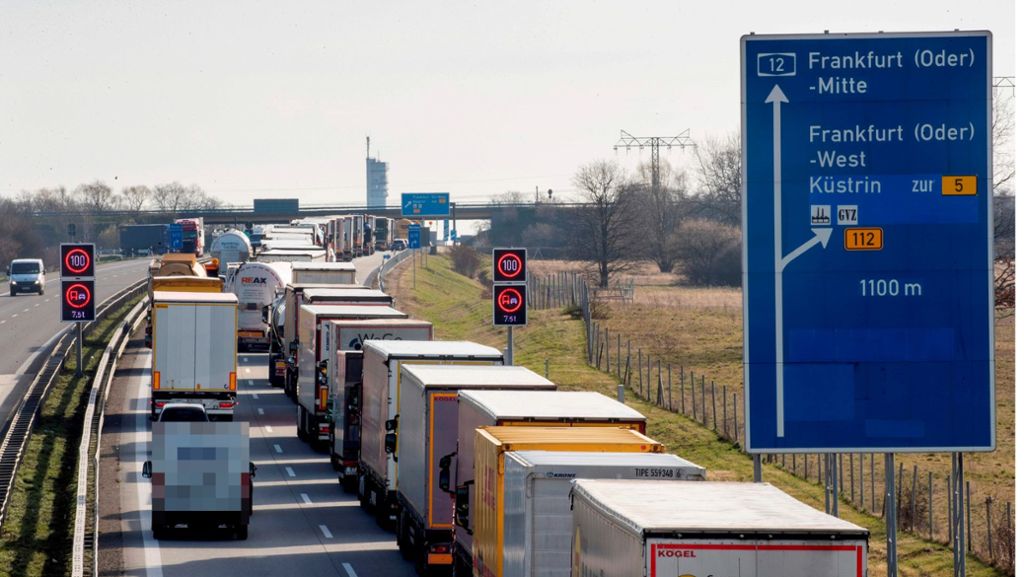 Kontrollen wegen Coronakrise: 47 Kilometer Stau auf Autobahnen Richtung Polen